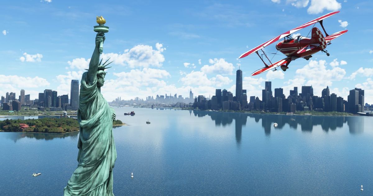 Microsoft Flight Simulator returns to the US