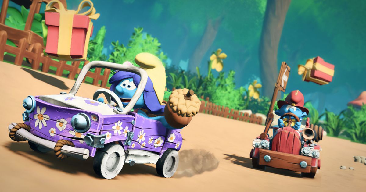 The Smurfs will enjoy kart racing on PC and consoles