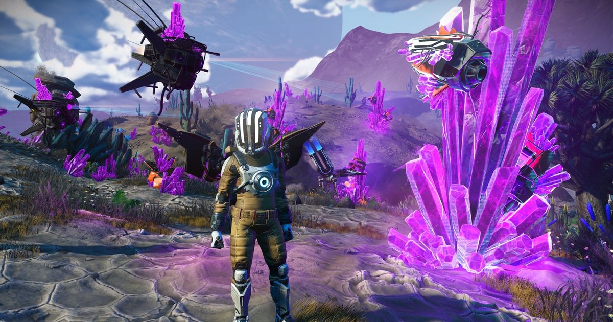 In No Man’s Sky you will visit the warped planets