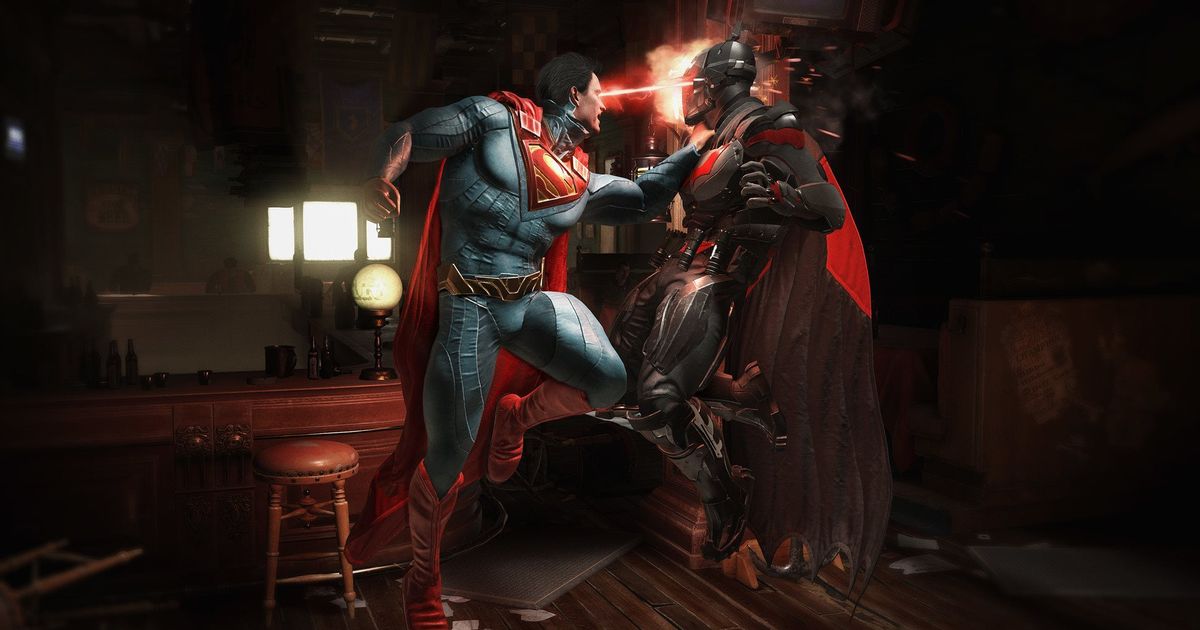 In the world of the Matrix, an experiment with Superman was created