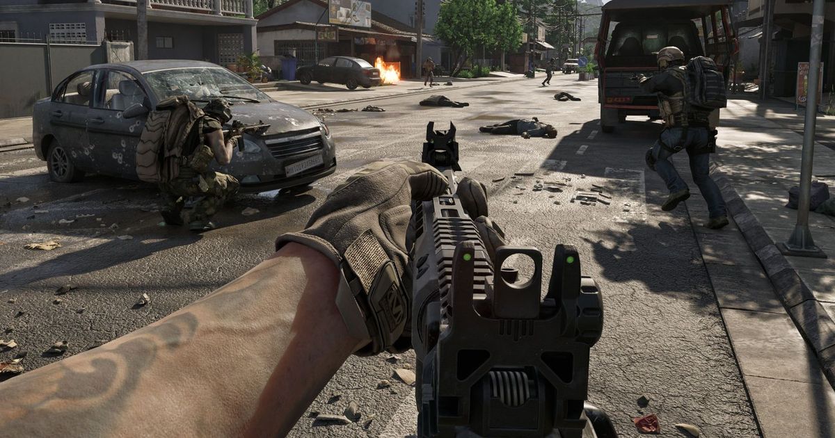 Continuous footage from the game of the Czech tactical shooter Gray Zone Warfare – INDIAN