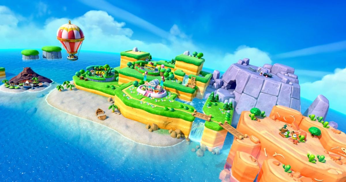 Super Mario Party Jamboree or third
