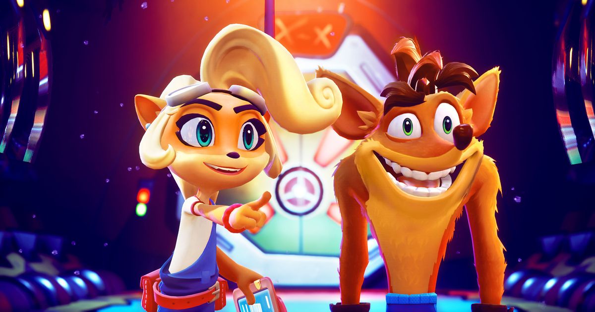 Teasing the new Crash, another Minecraft spin-off