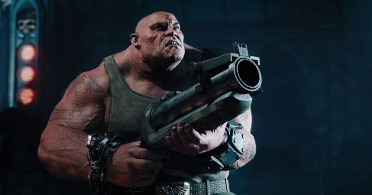 Darktide wants to be a fun co-op shooter