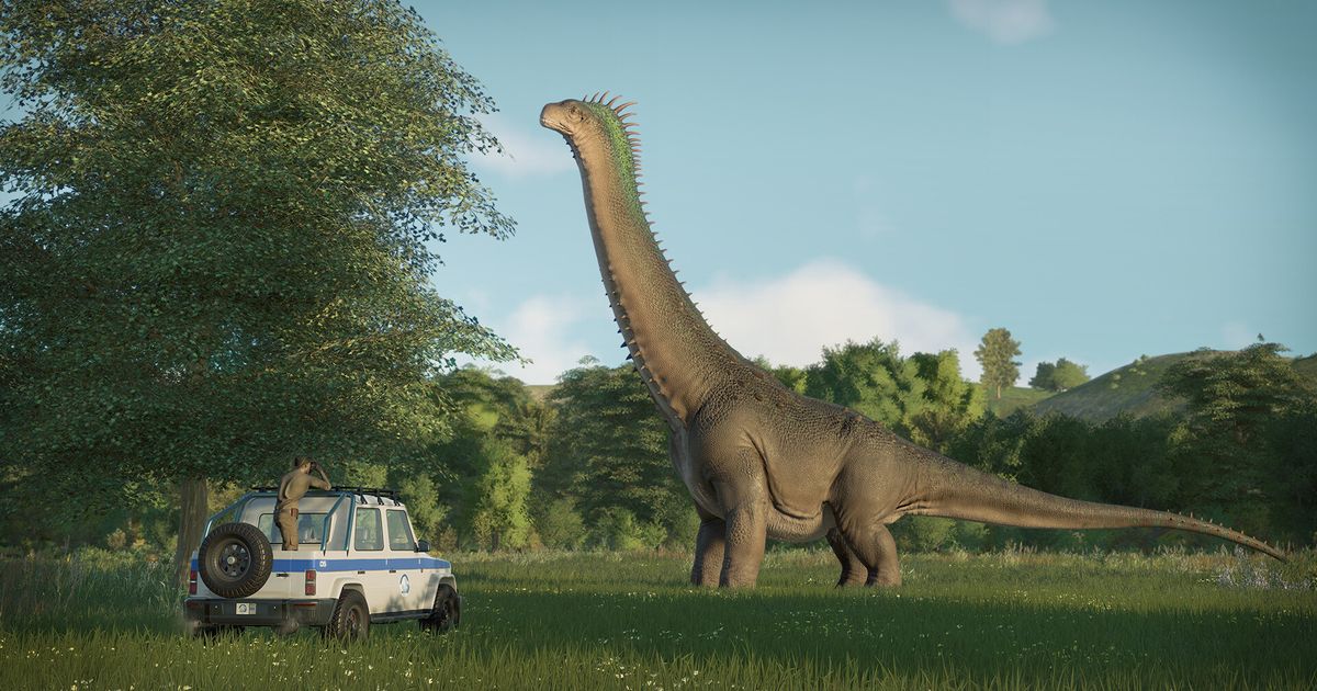 Late Cretaceous in the new DLC Jurassic World Evolution 2