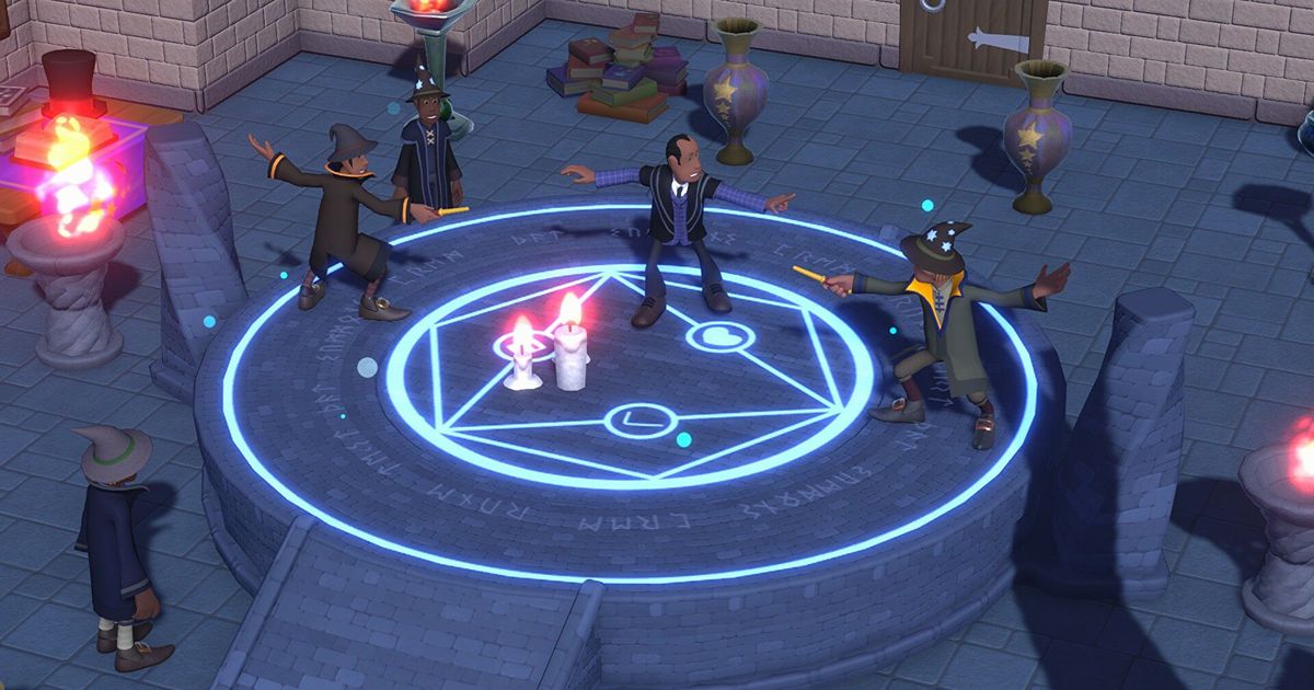 Magic battles will take place on the Two Point campus.