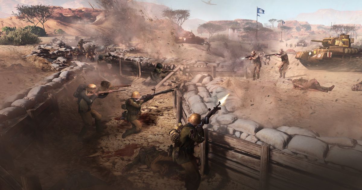 North African operation in Company of Heroes 3