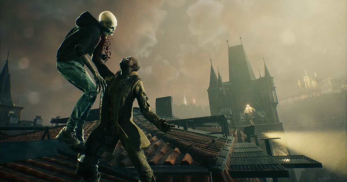 In the action movie Bloodhunt, a vampire war broke out on the streets of Prague