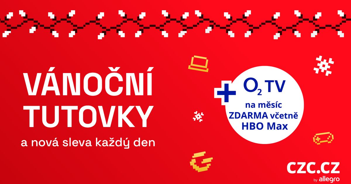 Christmas packs, new discount every day and a nice gift at CZC.cz – INDIAN