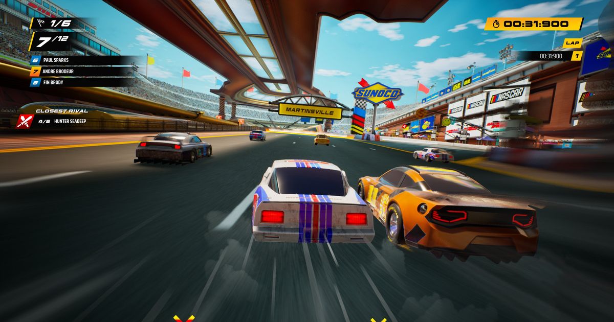 Nascar Arcade Rush will offer crazy racing