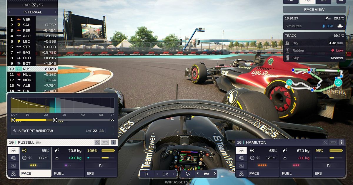 F1 Manager 2023 in the first gameplay trailer
