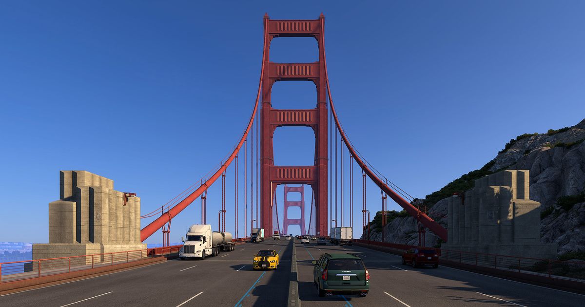 You’ll admire the beauty of San Francisco in American Truck Simulator – INDIAN