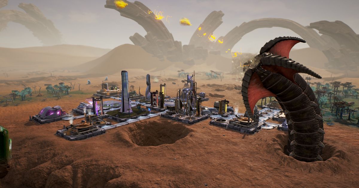 Free strategy with building a colony on an alien planet