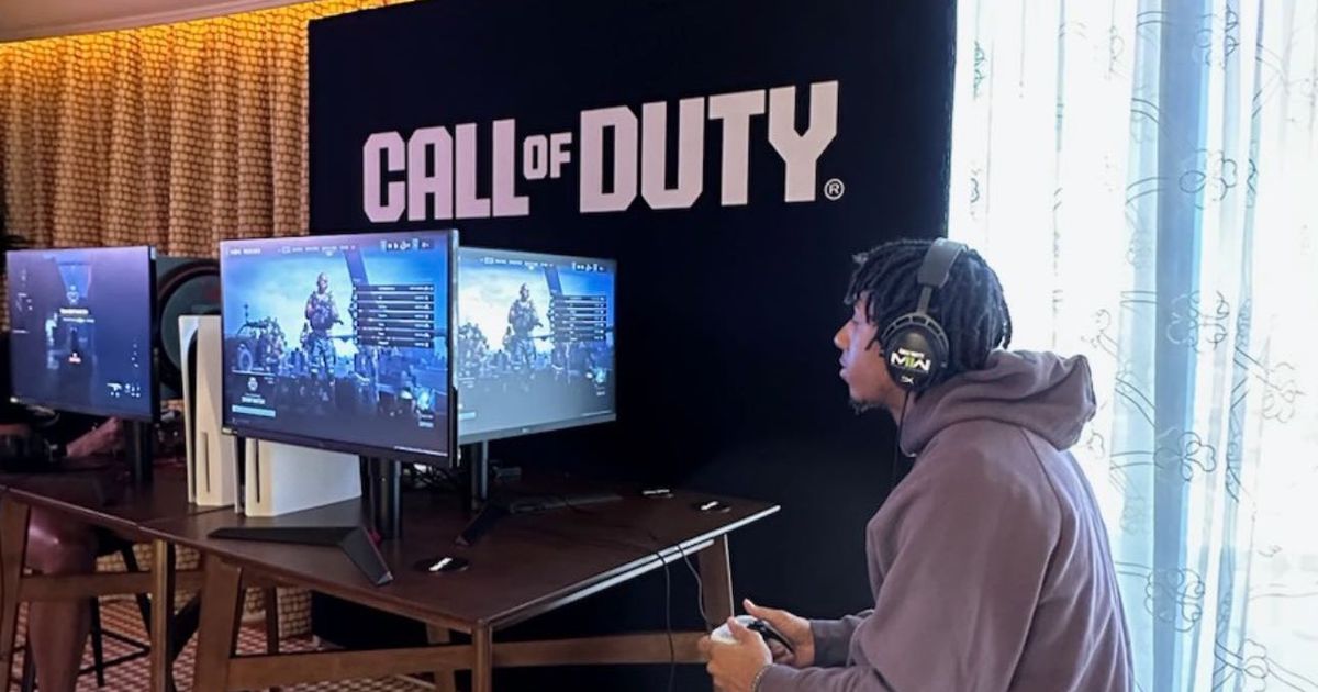 NBA stars saw Call of Duty this year
