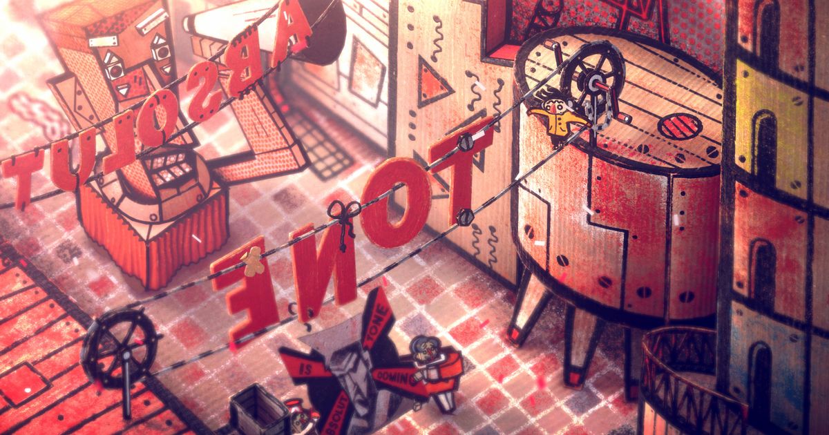 Amanita Design presents cardboard dystopia Phonopolis