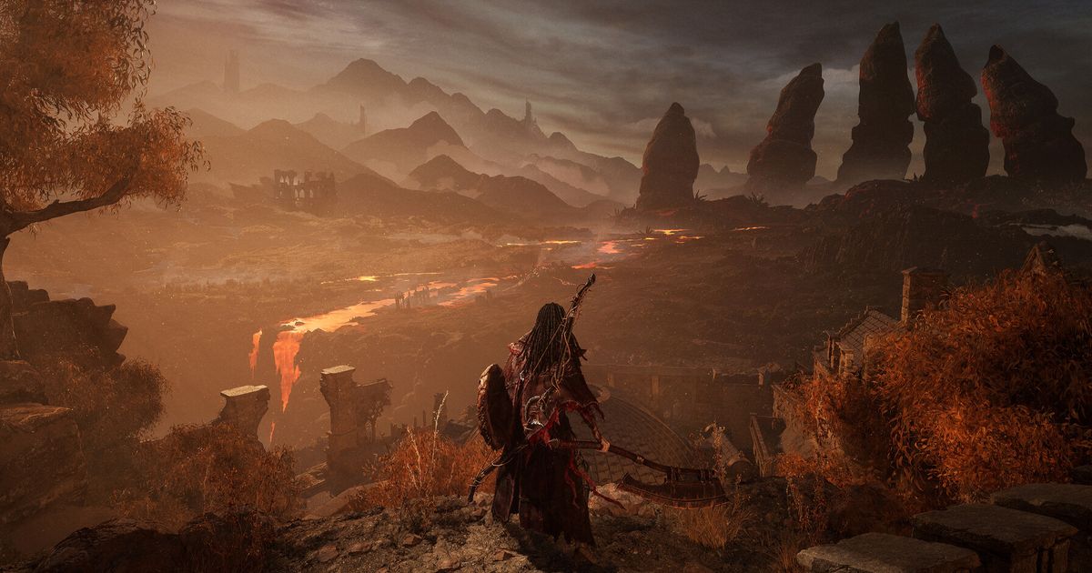 The world of the living and the kingdom of the dead from the attraction Lords of the Fallen – INDIAN