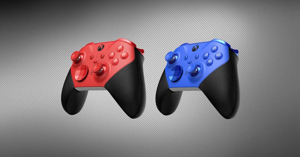 Xbox Elite Series 2 will be available in red and blue.