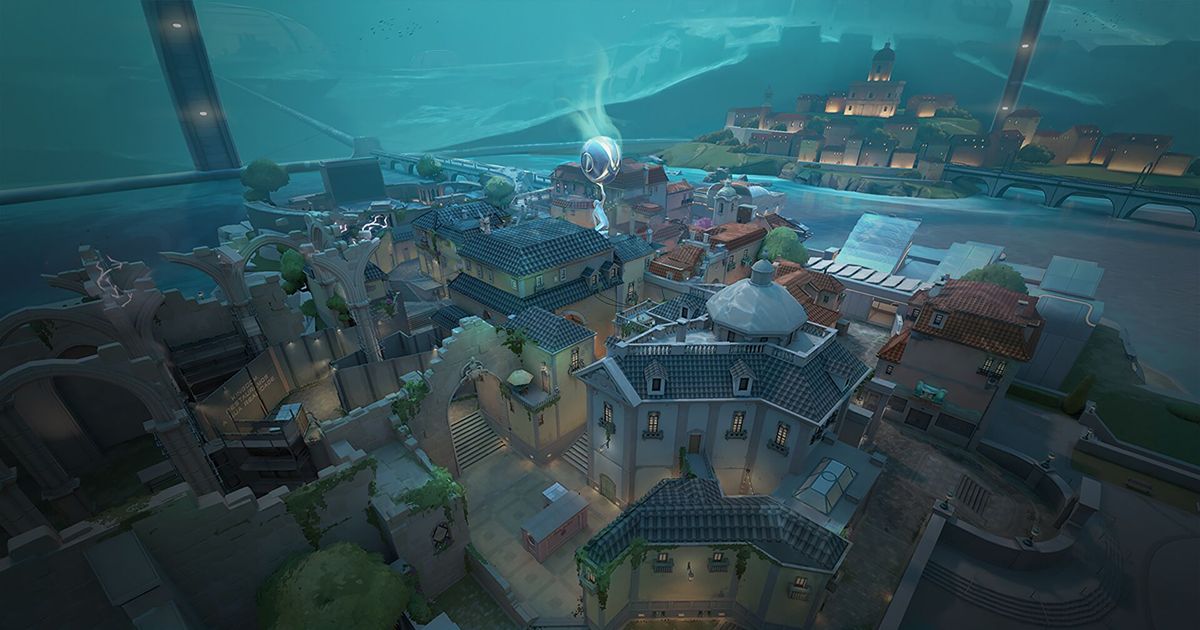 Underwater city with a new Valorant shooter map
