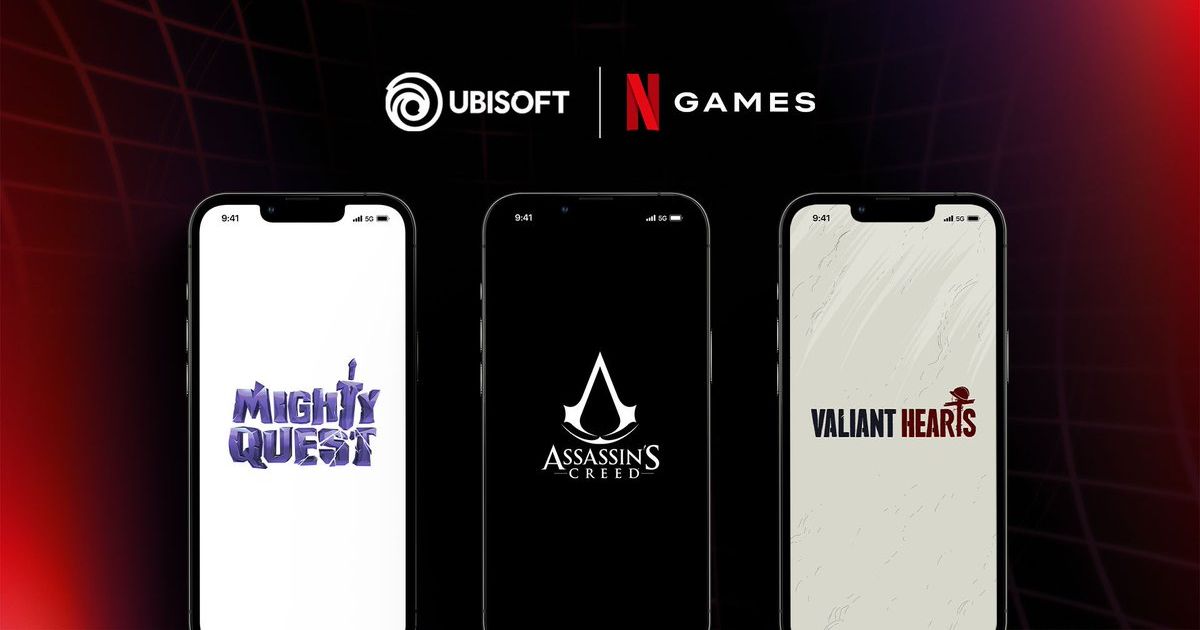 Ubisoft and Netflix are preparing three mobile games