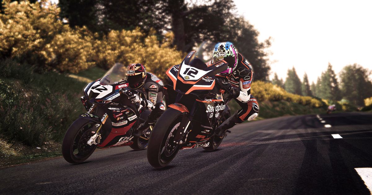 More detailed presentation of TT Isle of Man 3 racing