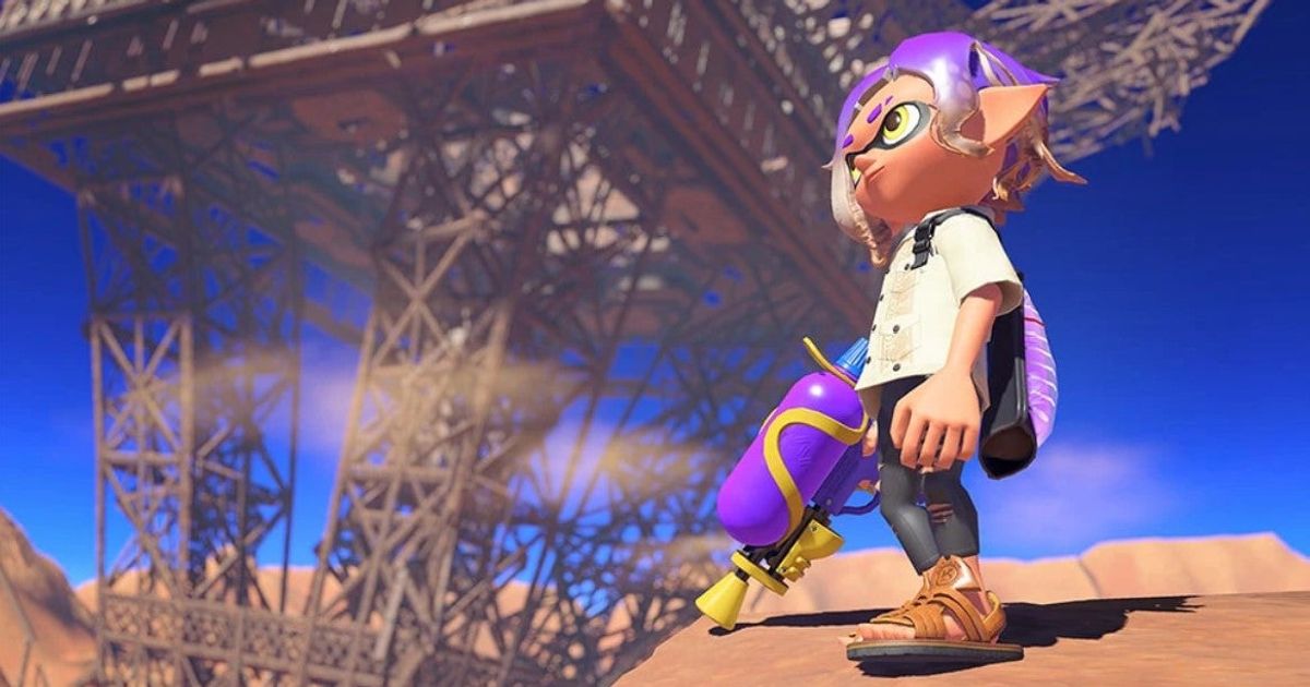 Ink shooter Splatoon 3 has a date