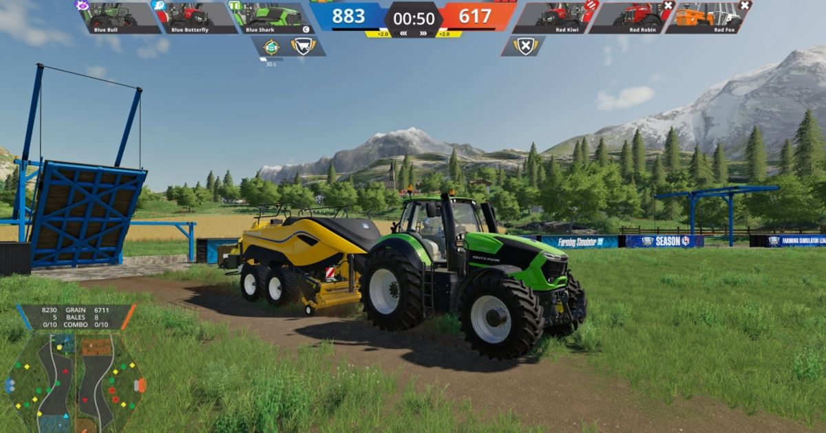 The 4th season of the Farming Simulator league starts