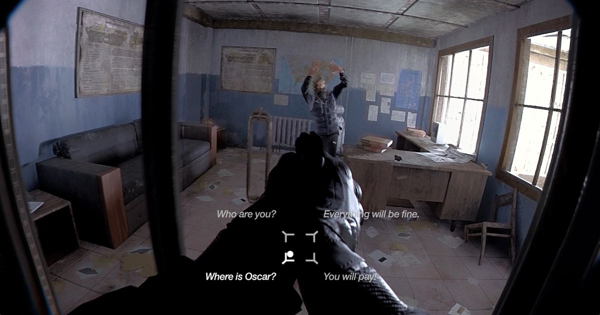 The Unrecord event with a body camera surprises with its realism