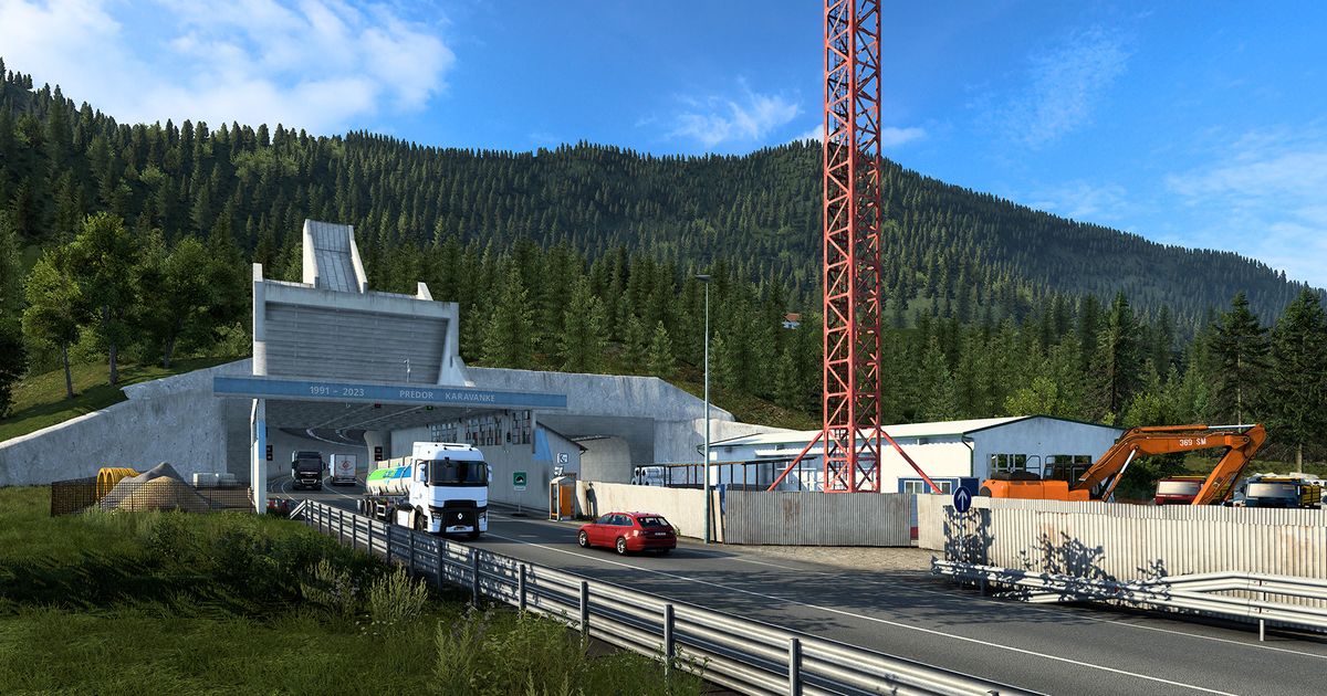 Exploring the Picturesque Tunnels of the Western Balkans in Euro Truck Simulator 2 | West Balkans DLC Updates 2023