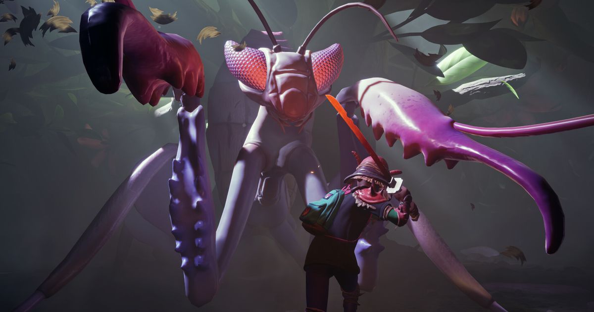 In Grounded, you explore the backyard like an “ant”.