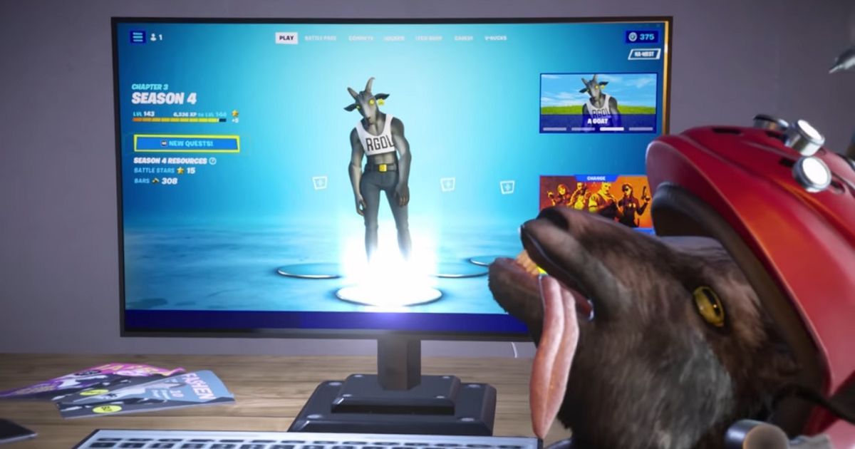 Goats are starting to appear in Fortnite