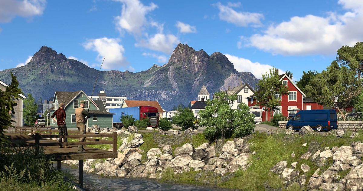 Narrow roads, reindeer and the Arctic Ocean in the 11th expansion of Euro Truck Simulator 2 – INDIAN