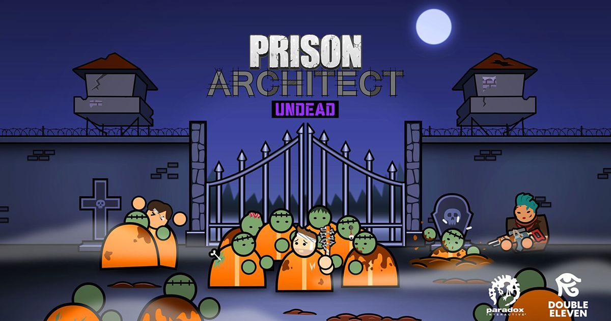The undead will rise from their graves in Prison Architect!