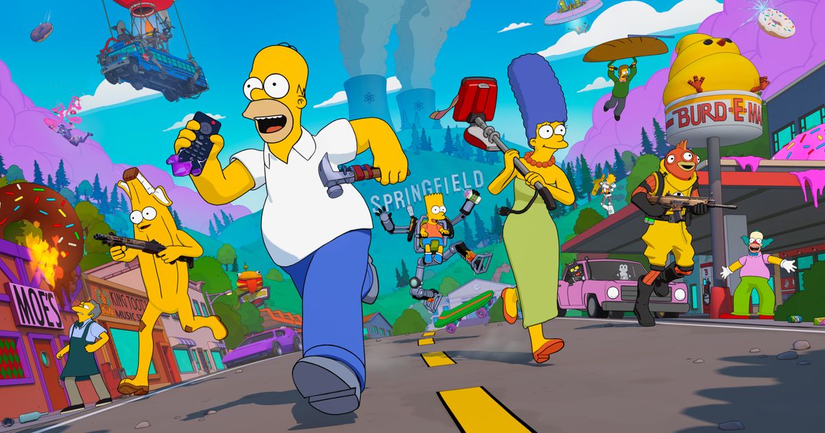 The Fortnite battle royale map has changed to Springfield. Then it’s time for Harry Potter – INDIAN