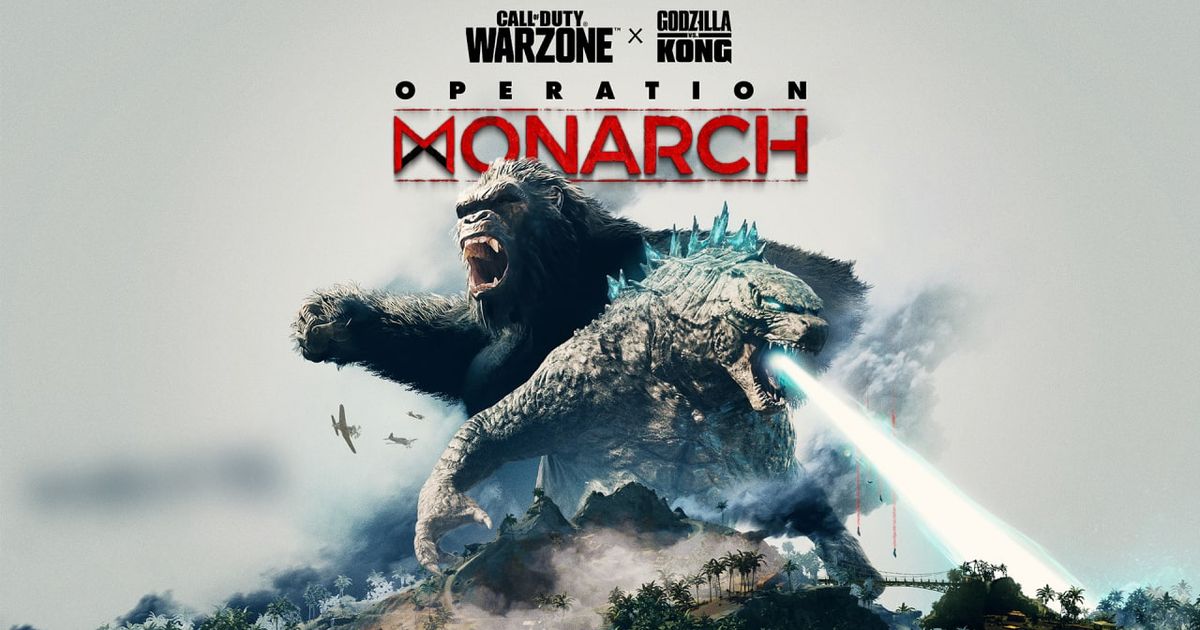 Call of Duty Warzone awaits Godzilla with King Kong