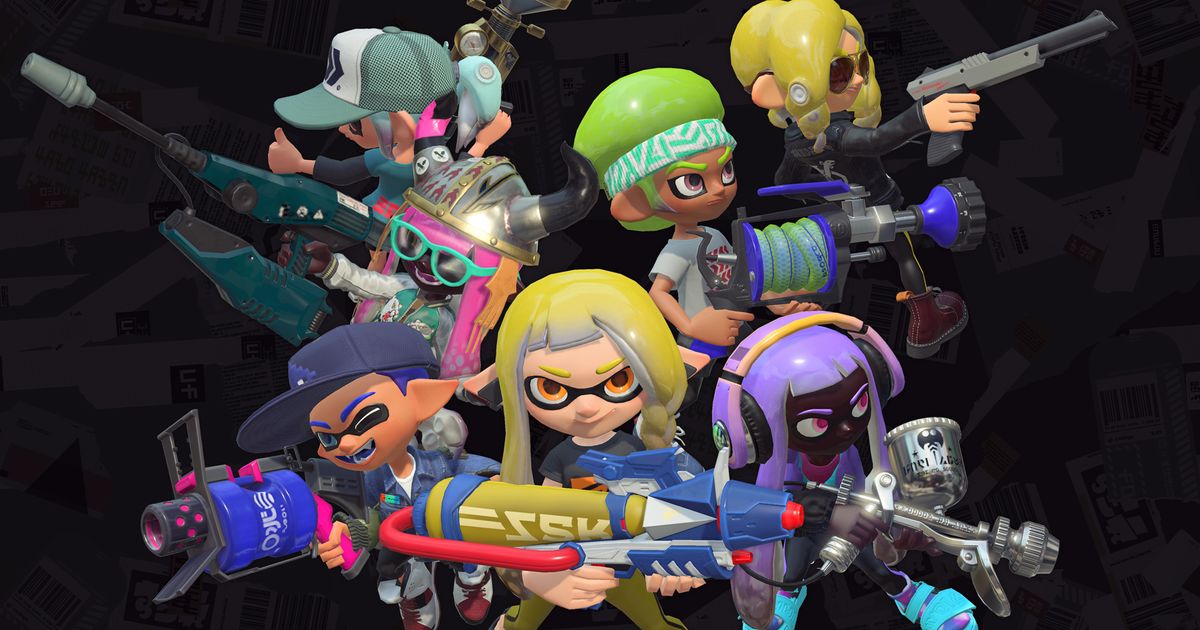 Splatoon 3 brings basic weapons from previous installments