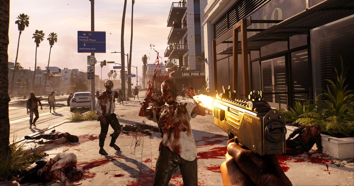 Brutal battle with zombies in Dead Island 2