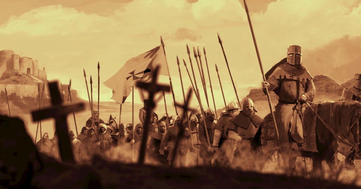 The history of the former crusader knight in The Valiant