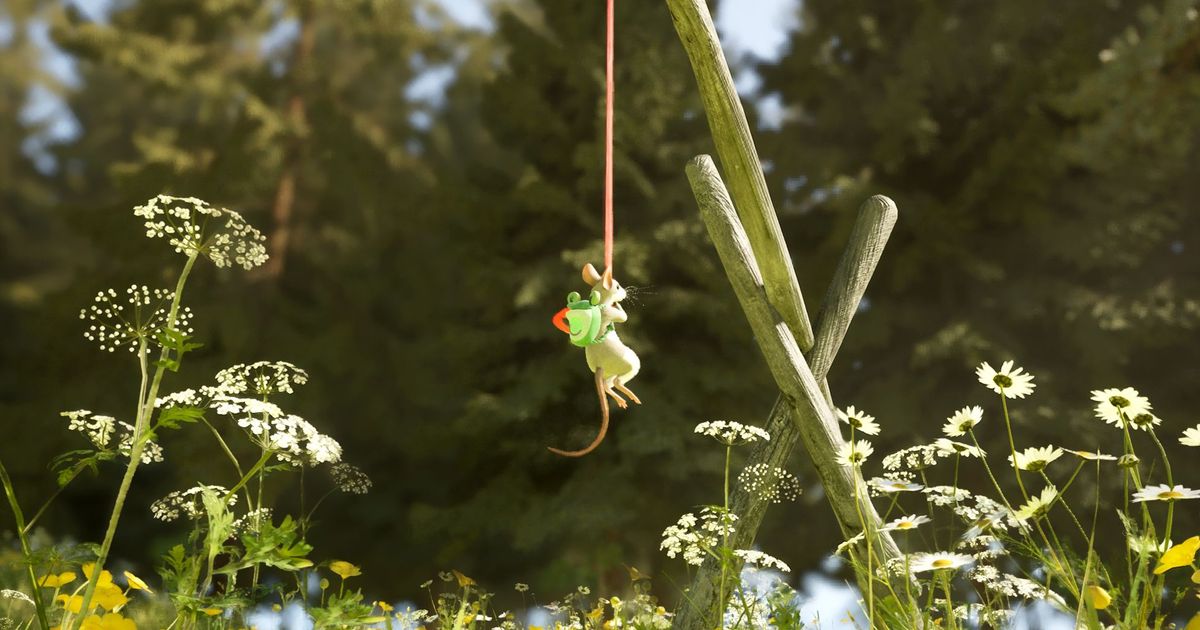 In the gel you play the role of a mouse with a backpack of a magic frog and intend to heal the witch – Indian