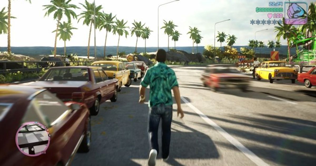 Fans showed Grand Theft Auto: Vice City Remake
