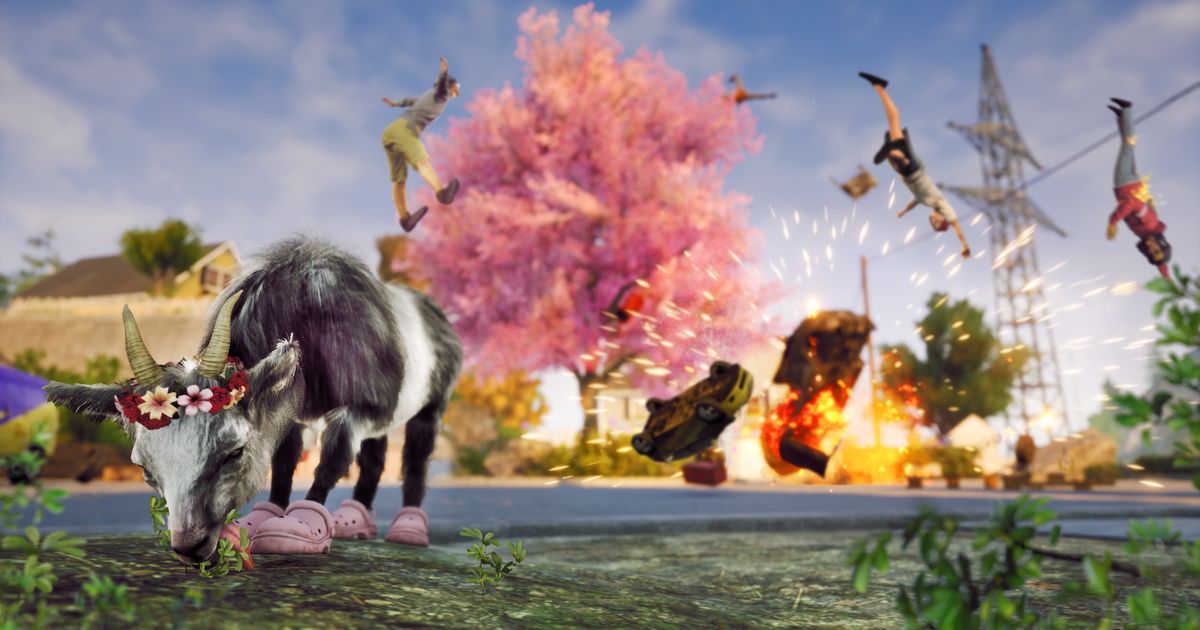 Goat Simulator 3 just keeps getting crazier and crazier