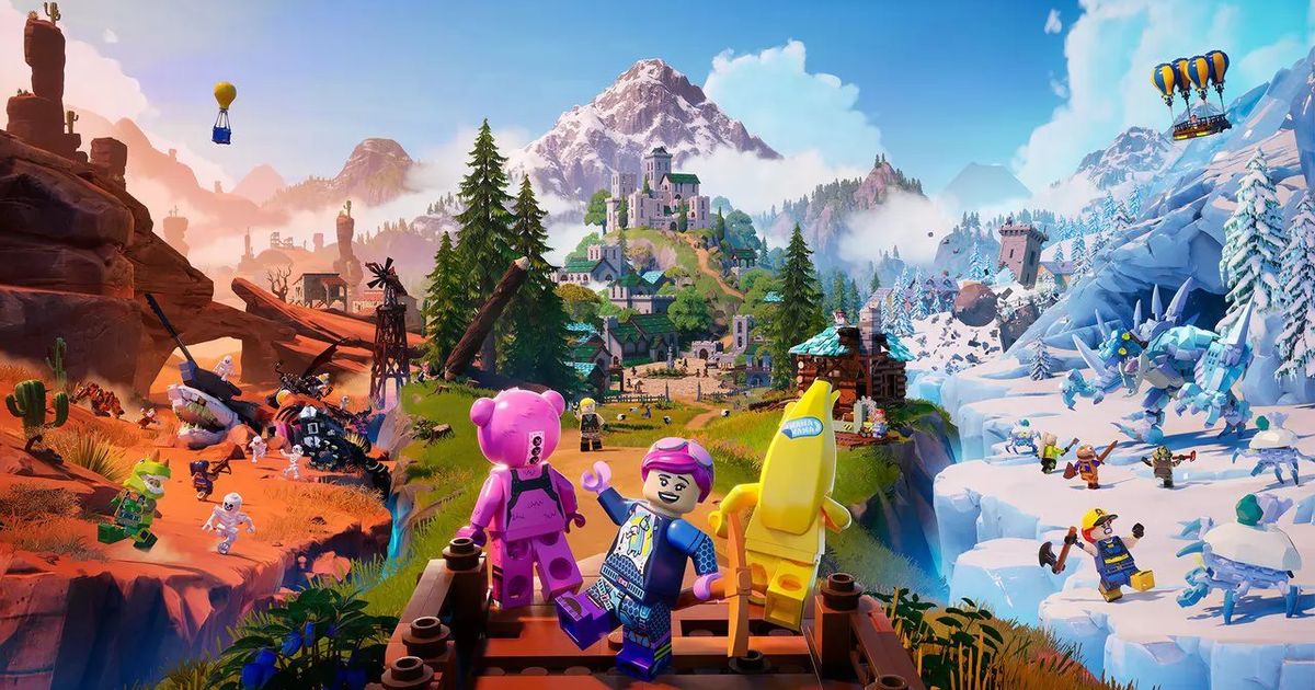 This is how Fortnite ended spectacularly.  In a new chapter of LEGO and crazy car racing – INDIAN