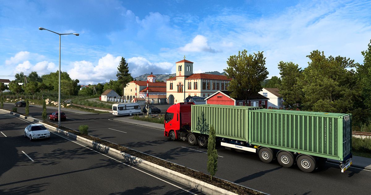 Euro Truck Simulator 2 focuses on the Balkans