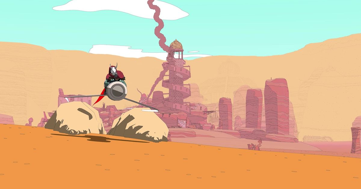 Sable mimics the style of Journey and is coming to PlayStation 5.