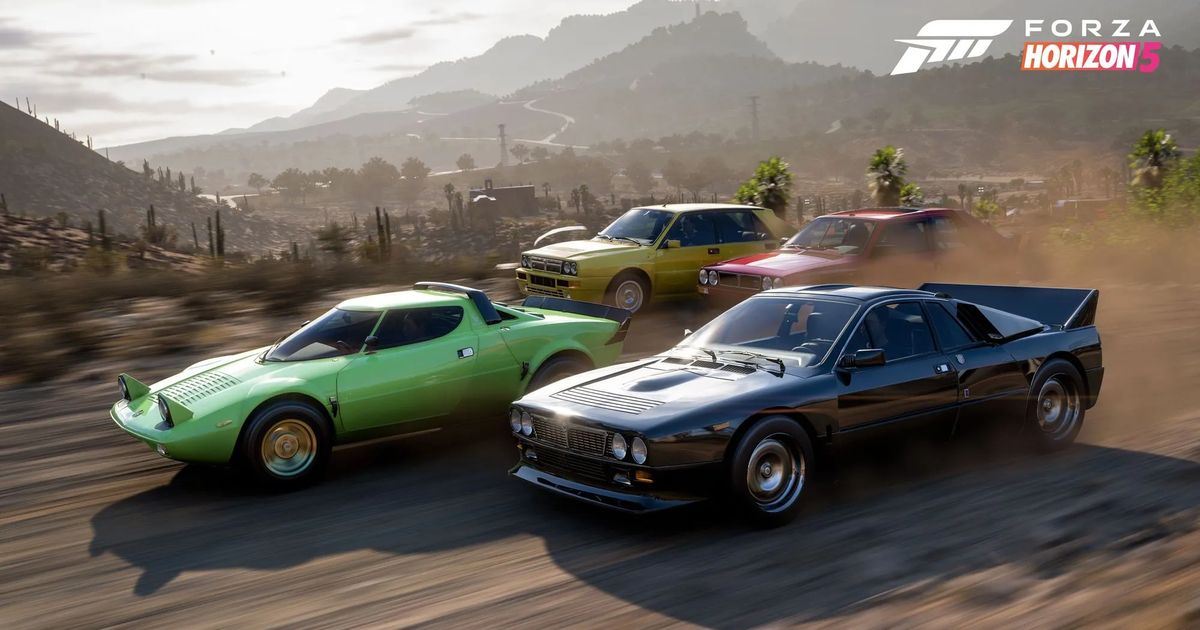 Forza Horizon 5 presenta auto italiane e aumenta la capacità del garage