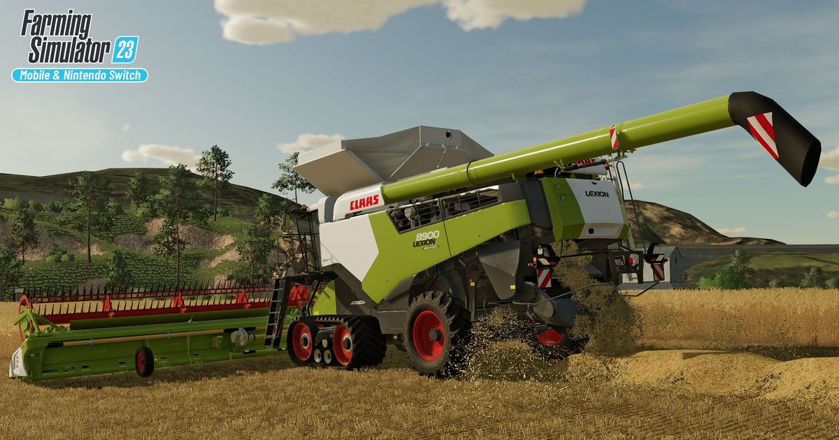 Farming Simulator 23 in the first gameplay trailer