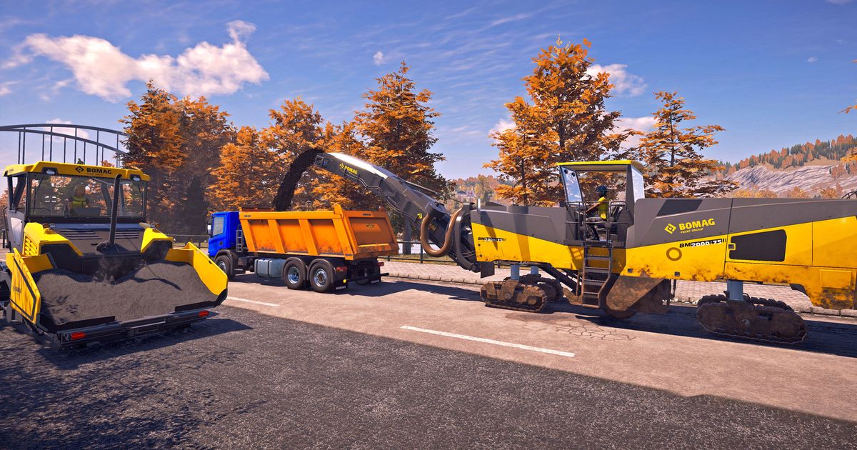 Become an excavator in Construction Simulator