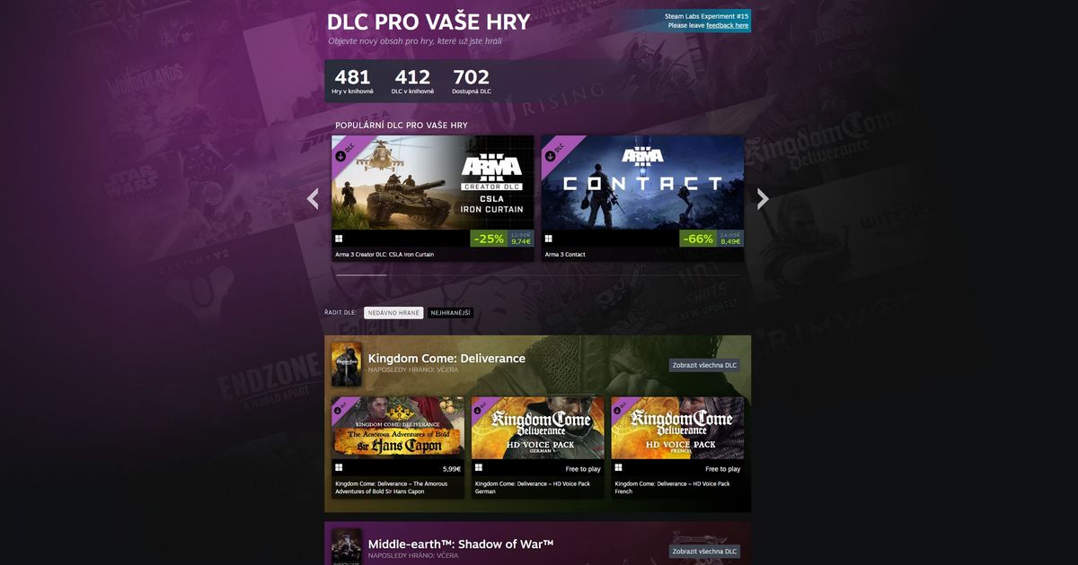 Steam’s latest DLC experiment