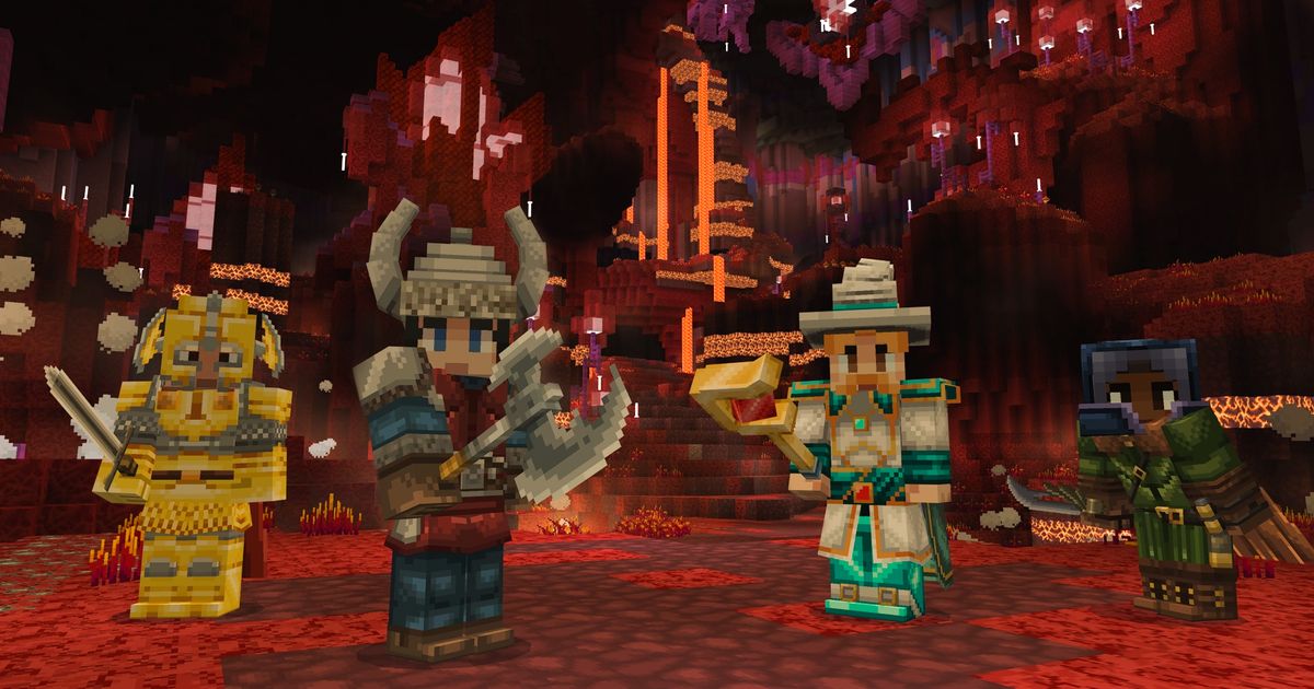 Minecraft and Dungeons & Dragons Collaborate