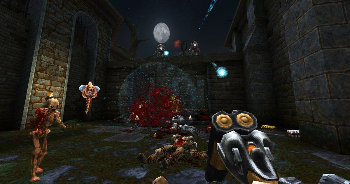 A new shooter on the old Quake Engine still lives