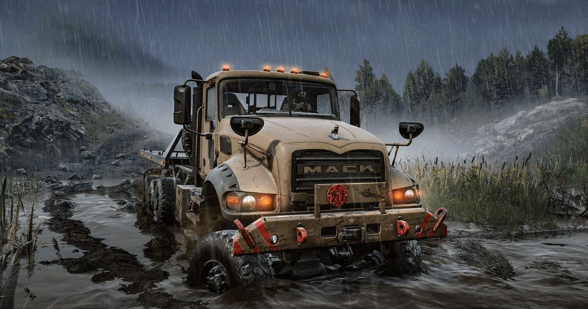 Repair of power lines in the tenth season of SnowRunner